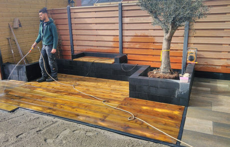 Nieuwbouw tuin